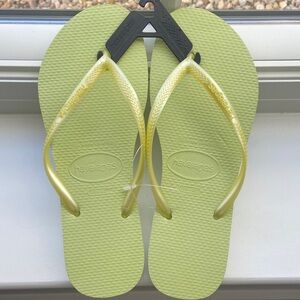 Havaianas Lime Green Sandals